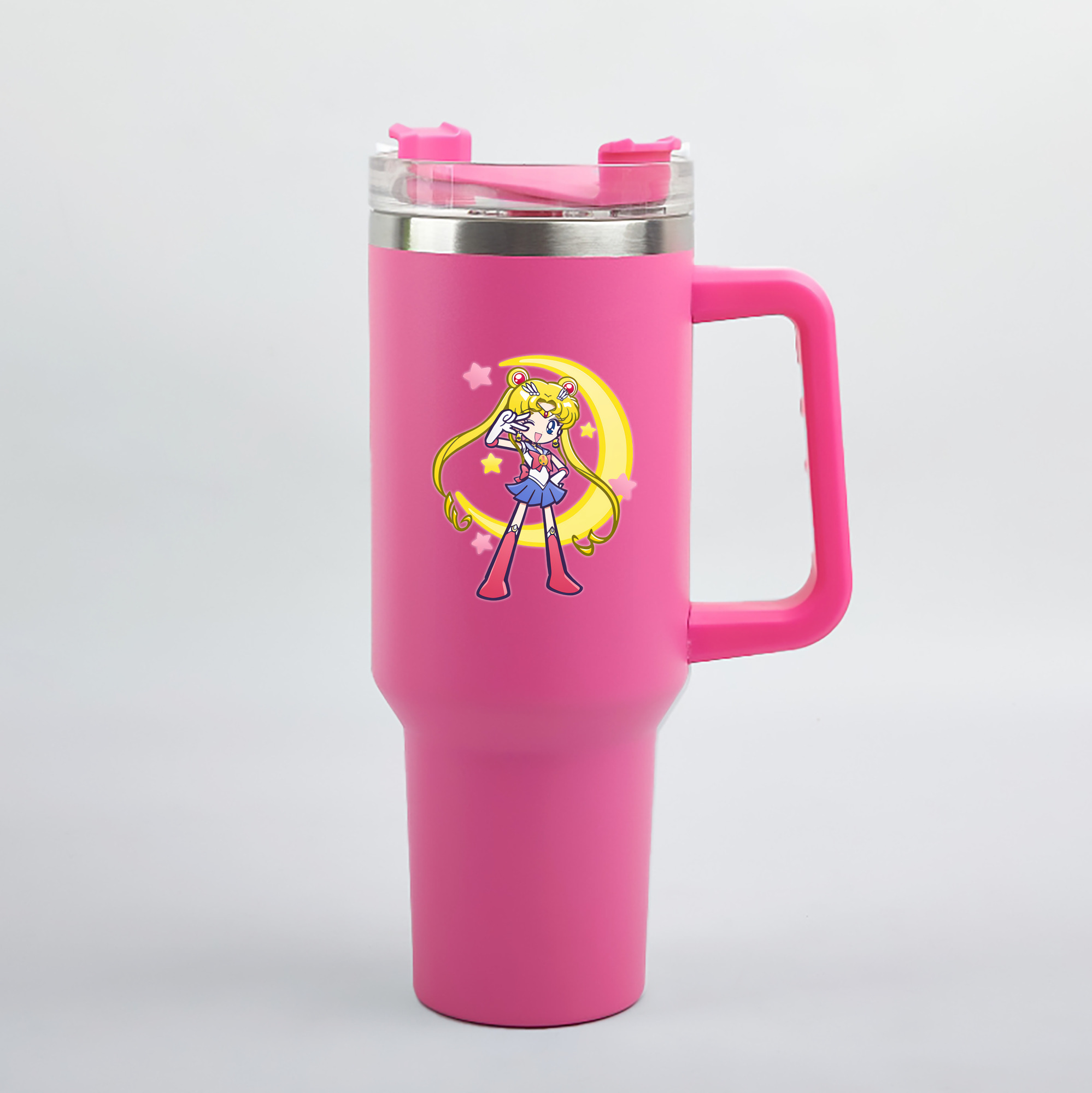 （画像用） 美少女戦士セーラームーン 月野 うさぎ つきの うさぎ Sailor Moon Tsukino Usagi 1200mL車用タンブラー（カラープリント）